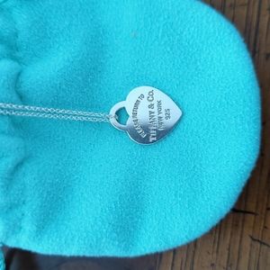 Tiffany & Co Heart Pendant Necklace